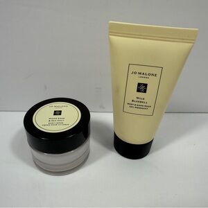 NEW Jo Malone Travel Set Wood Sage & Sea Salt Body Cream Wild Bluebell Body Wash